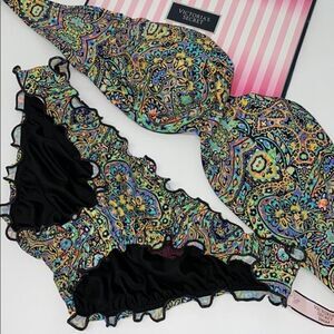 NEW VICTORIA SECRET SWIMSUIT SET 32B/Xs